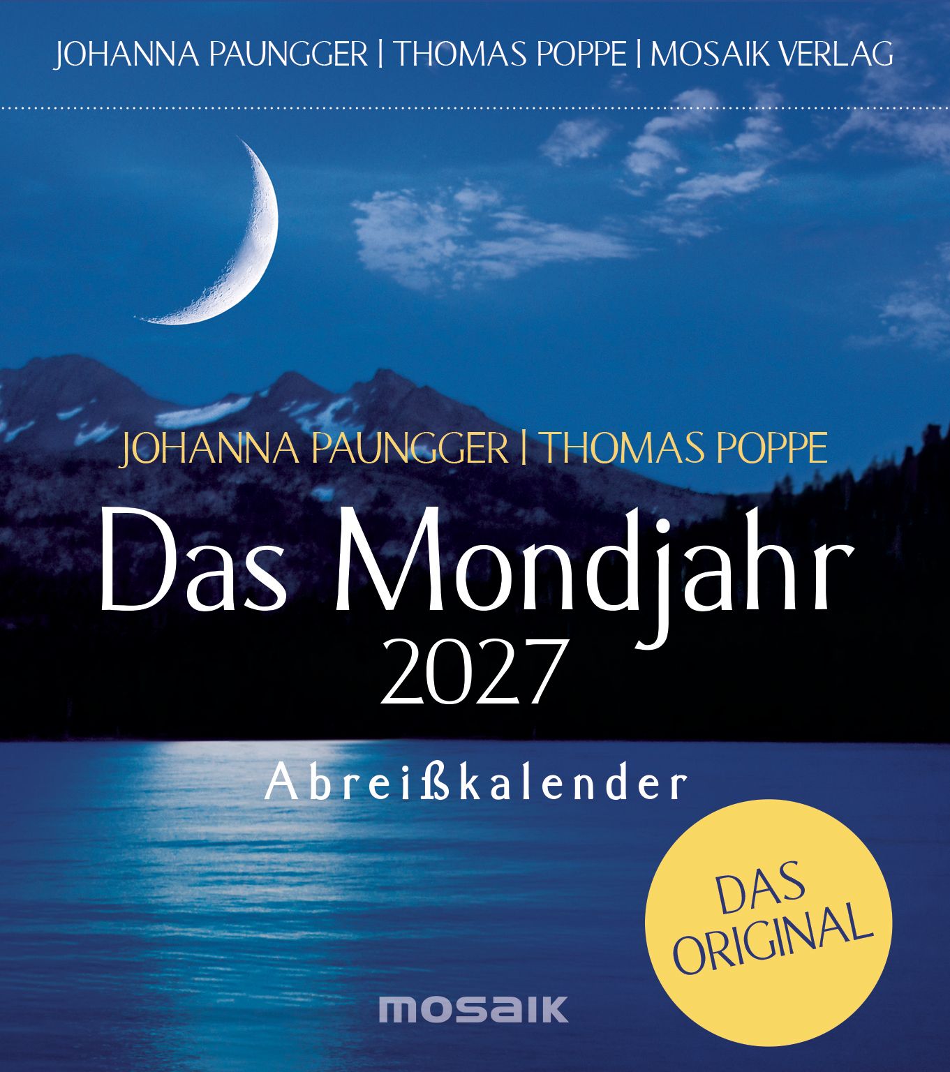 Das Mondjahr 2027 - Abreißkalender Das Mondjahr 2027 - Abreißkalender